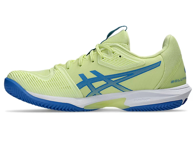 Asics Solution Speed FF 3 Clay Incaltaminte Tenis Zgura Femei Verde lime, Albastru [2]