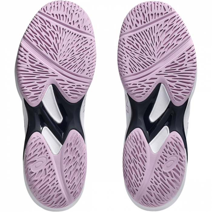 Asics Solution Swift FF All Court Incaltaminte Tenis Femei Alb, Violet, Bleumarin [6]