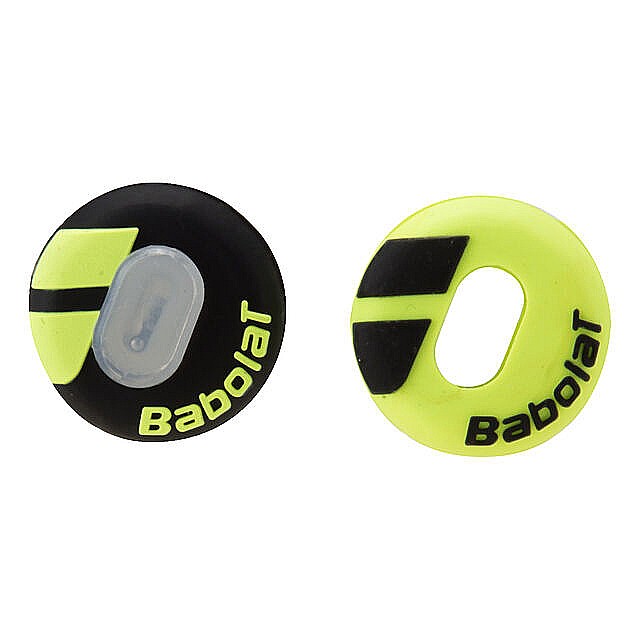 Babolat Custom Dampener Set 2 Buc. Antivibratoare Rachete Tenis Negru, Galben [1]