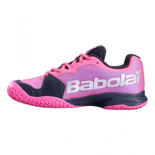 Babolat - Jet All Court Jr. Incaltaminte Tenis Fete Roz/Negru/Argintiu [3]
