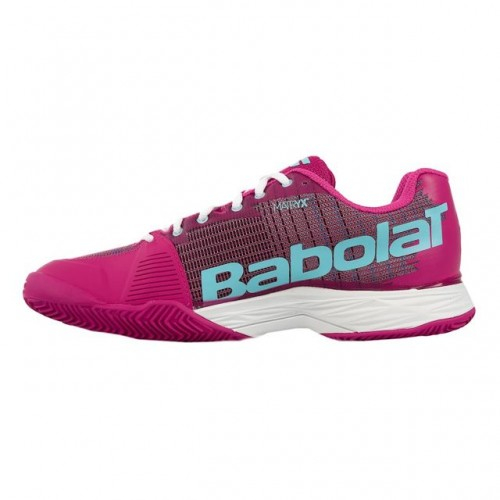 Babolat - Jet Mach I Clay Incaltaminte Tenis Zgura Femei Roz/Violet/Albastru deschis/Alb [3]