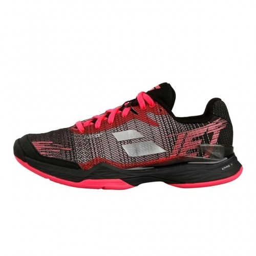 Babolat - Jet Mach II Clay Incaltaminte Tenis Zgura Femei Negru/Roz/Argintiu [2]