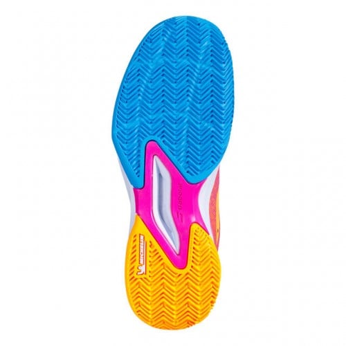 Babolat - Jet Match 3 Clay Incaltaminte Tenis Zgura Fete Roz/Multicolor [4]