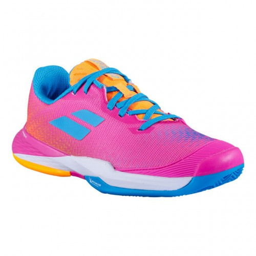 Babolat - Jet Match 3 Clay Incaltaminte Tenis Zgura Fete Roz/Multicolor [3]