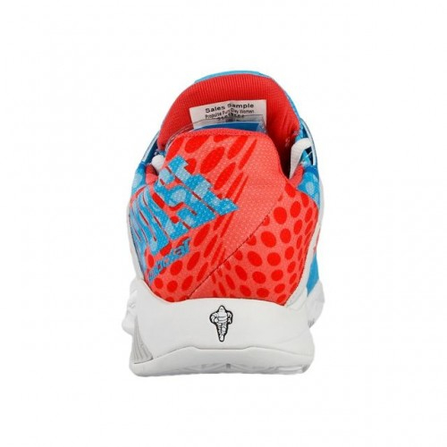 Babolat - Propulse Fury Clay Incaltaminte Tenis Zgura Femei Albastru Deschis/Rosu Coral/Alb [5]
