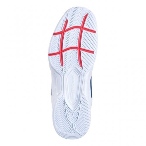 Babolat Sfx 3 All Court Incaltaminte Tenis Barbati Alb Bleumarin Rosu [3]