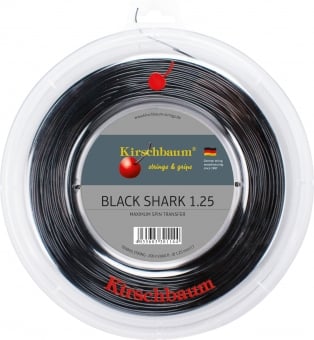 KIRSCHBAUM Black Shark Racordaj Tenis de Camp 200m [1]