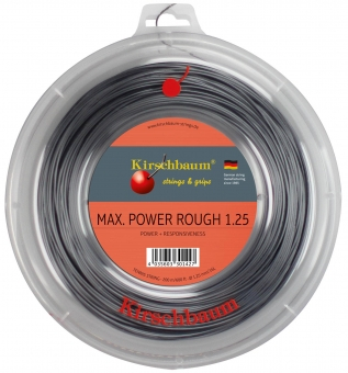 KIRSCHBAUM Max Power Rough Racordaj Tenis de Camp 200m [1]