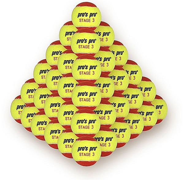 Pros Pro Stage 3 XL Pachet 60 Mingi Tenis de Camp [1]