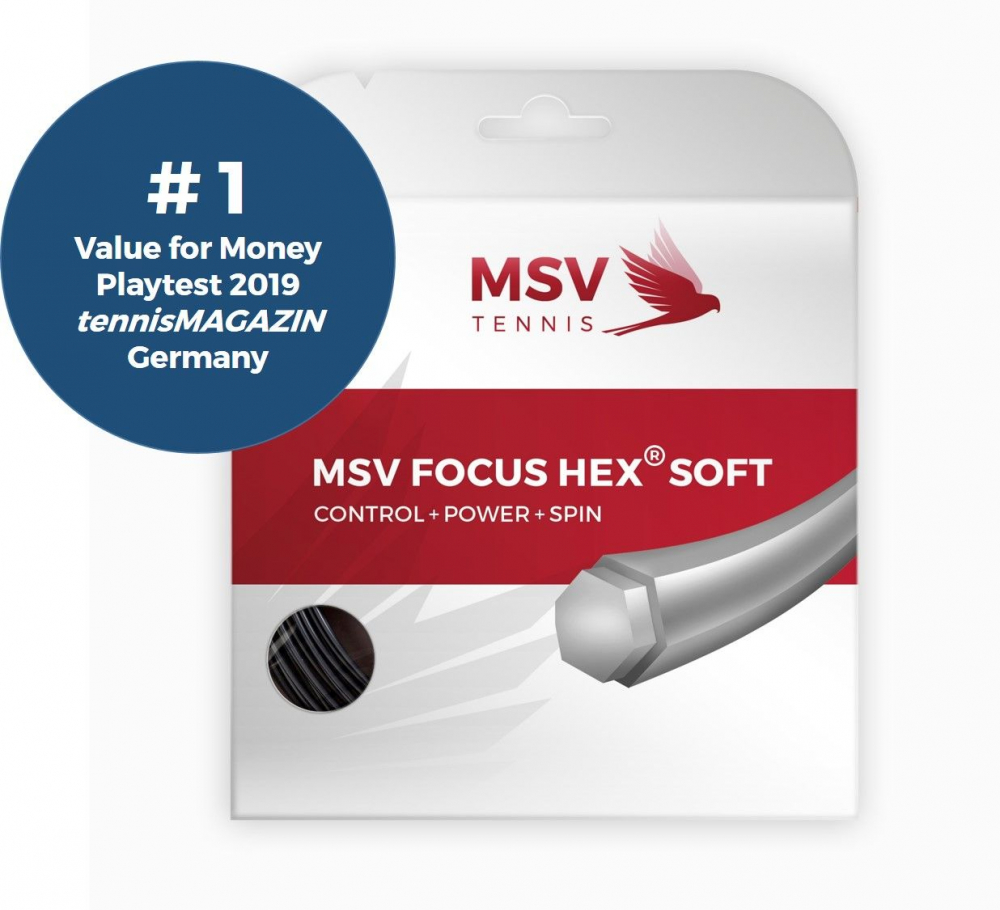 MSV Focus HEX® Soft Racordaj Tenis de Camp 12m [1]