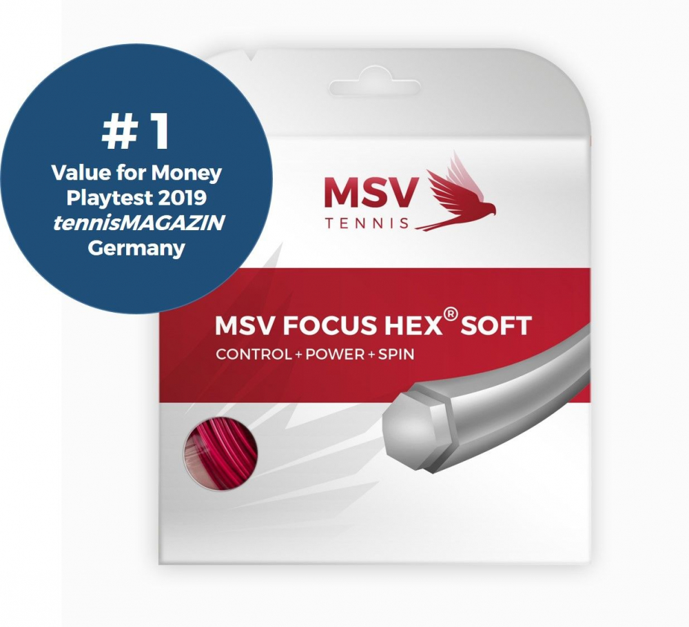 MSV Focus HEX® Soft Racordaj Tenis de Camp 12m [1]