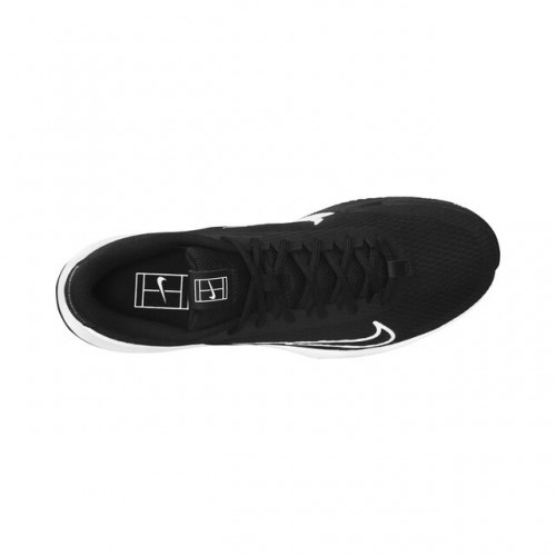Nike Court Vapor Lite 2 Clay Incaltaminte Tenis Zgura Barbati Negru, Alb [3]