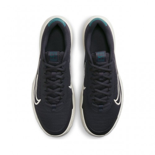 Nike Court Vapor Lite 2 Jr. Clay Incaltaminte Tenis Zgura Unisex Copii Bleumarin, Alb, Albastru turcoaz [3]