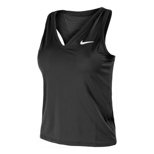 Nike Court Victory Tank Top Tenis Femei Negru, Alb [1]
