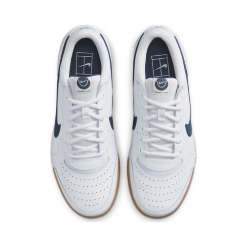 Nike Court Zoom Lite 3 All Court Incaltaminte Tenis Unisex Copii Alb, Bleumarin, Crem [3]