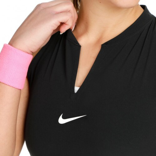 Nike Dri-Fit Advantage Rochie Tenis Femei Negru, Alb [5]