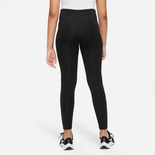 Nike Dri-Fit Big Kids Tight Colanti Sport Fete (Copii) Negru, Alb [4]