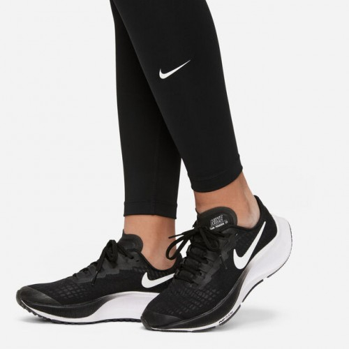 Nike Dri-Fit Big Kids Tight Colanti Sport Fete (Copii) Negru, Alb [7]