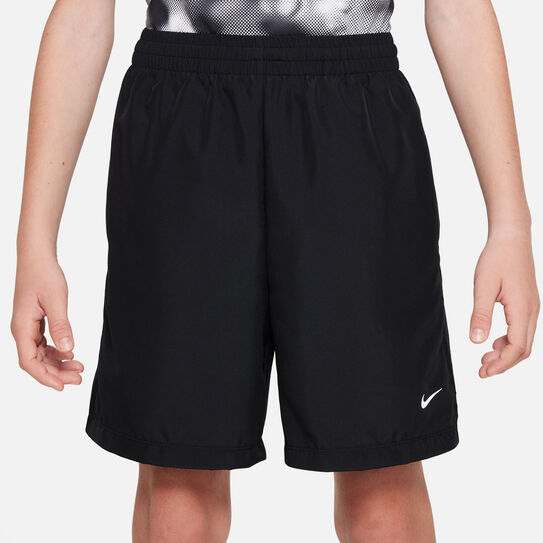 Nike Dri-Fit Short Tenis Baieti Negru, Alb [4]