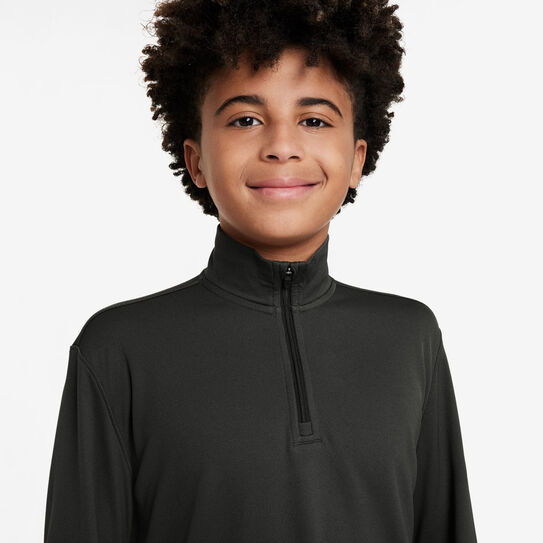 Nike Dri-Fit UV Half-Zip Essential Bluza Termica Baieti Negru, Argintiu [8]