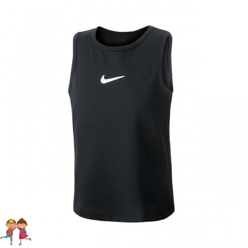 Nike - Dri-Fit Victory Tank Top Tenis Fete (Copii) Negru/Alb [1]