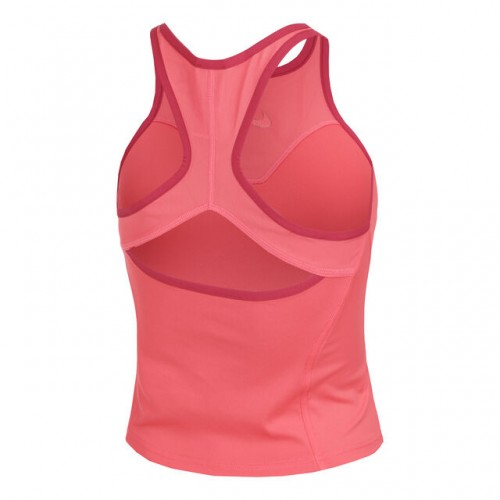 Nike N.Y. Dri-Fit Court Slam Solid Tank-Top Maieu Tenis Femei Roz coral, Visiniu, Alb [2]