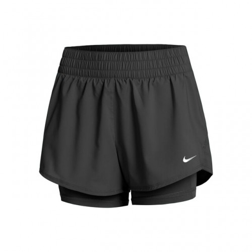 Nike One Dri-Fit Mid-Rise 3 Inch 2in1 Short Pantaloni Scurti Femei Negru, Alb [1]