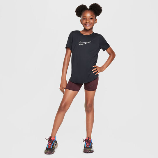 Nike One STD Tee Tricou tenis Fete Negru, Alb [6]
