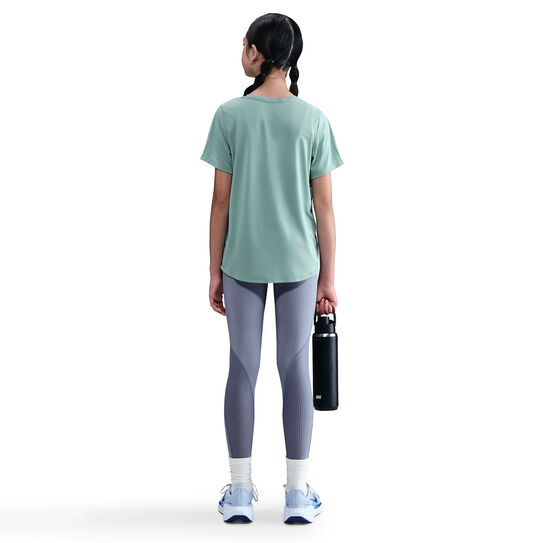 Nike One STD Tee Tricou Tenis Fete Verde, Alb [2]