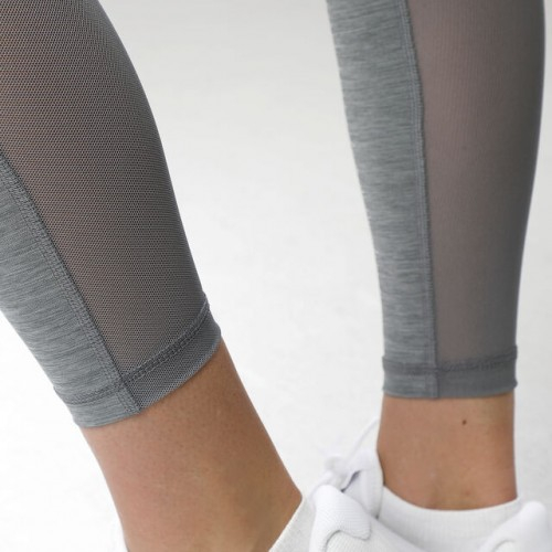 Nike Pro Tight Colanti Sport Femei Gri, Alb, Negru [7]