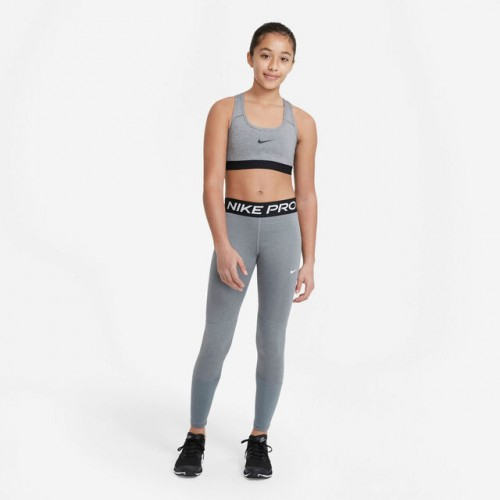 Nike Pro Tight Colanti Sport Fete (Copii) Gri, Alb, Negru [2]