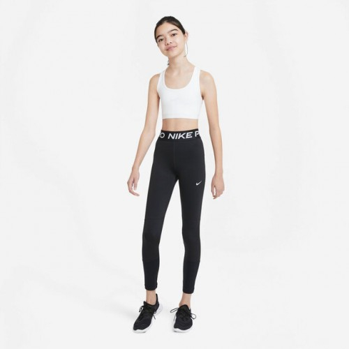 Nike Pro Tight Colanti Sport Fete (Copii) Negru, Alb [2]