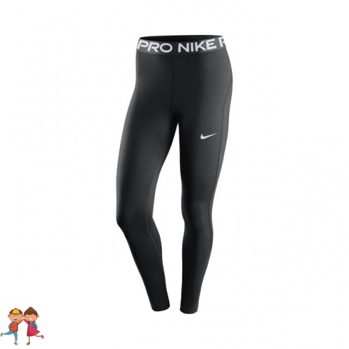 Nike Pro Tight Colanti Sport Fete (Copii) Negru, Alb [1]