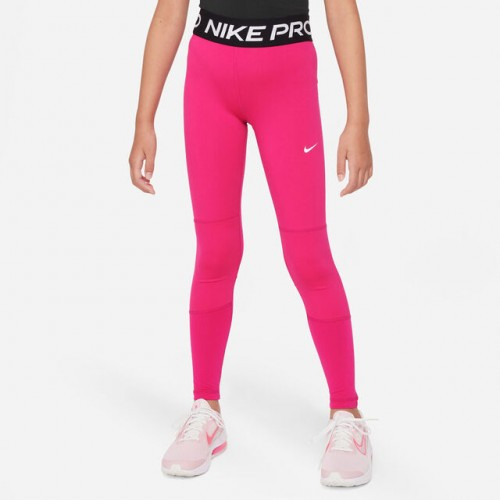 Nike Pro Tight Colanti Sport Fete (Copii) Roz, Alb, Negru [3]