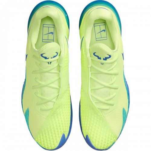 Nike Rafael Nadal Court Zoom Vapor Cage 4 All Court Incaltaminte Tenis Barbati Verde lime, Albastru [5]