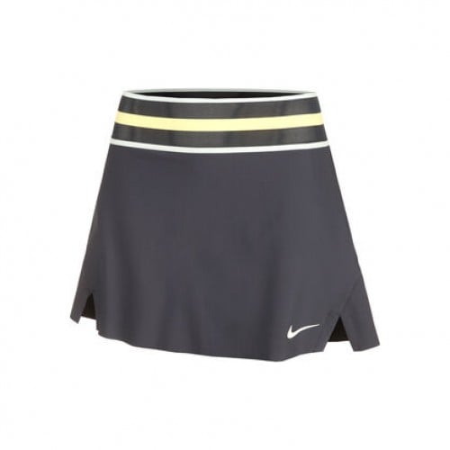 Nike Roland Garros Court Dri-Fit Slam Rock Fusta Tenis Femei Bleumarin, Alb, Galben [1]