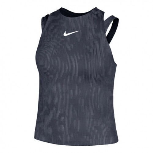 Nike Roland Garros Court Dri-Fit Slam Tank-Top Maieu Tenis Femei Bleumarin, Alb [1]