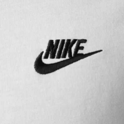 Nike Sportswear Club Tee Tricou Tenis Barbati Alb, Negru [3]