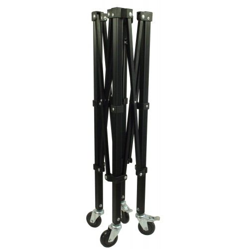 Pro's Pro Ball Cart Professional Cos Pliabil 150 Mingi de Tenis Negru [5]