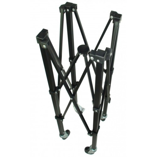 Pro's Pro Ball Cart Professional Cos Pliabil 150 Mingi de Tenis Negru [4]