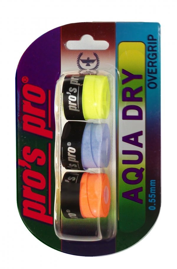 Pros Pro Aqua Dry Overgrip 3 Buc [1]