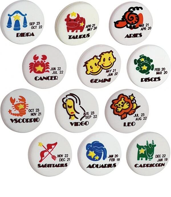 Pros Pro Vibra Stop Zodiac Set 3 Buc. Antivibratoare Tenis [1]