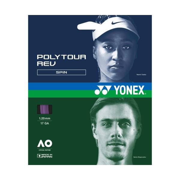 Yonex Poly Tour Rev Racordaj Tenis de Camp 12m [1]