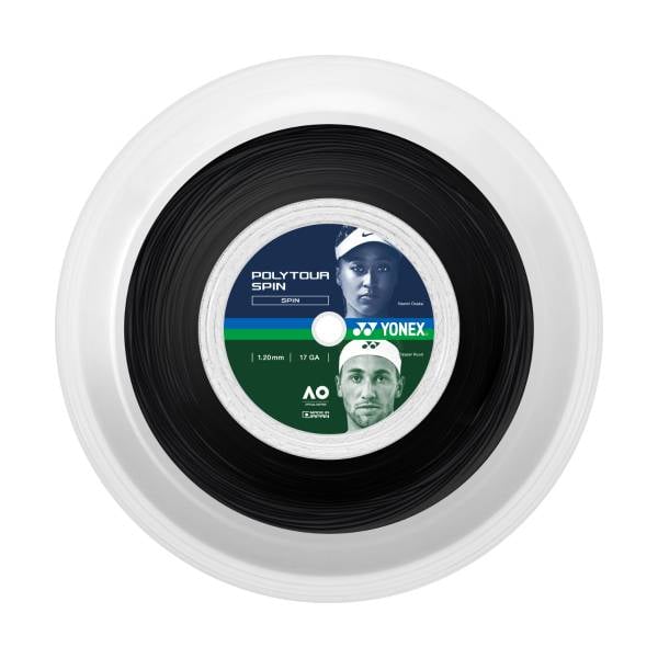 Yonex Poly Tour Spin Racordaj Tenis de Camp 200m [1]