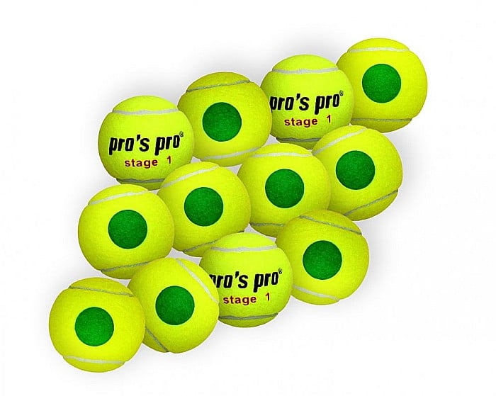 Pros Pro Stage 1 Pachet 12 Mingi Tenis de Camp [1]