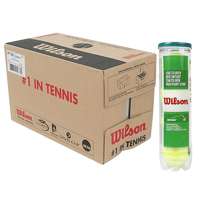 Wilson - Starter Play Green (Stagiu 1) Bax 72 Buc. Mingi Tenis Copii [1]