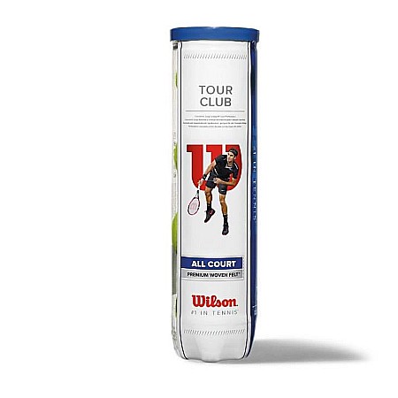 Mingi tenis - Wilson-Set 4 Mingi Tour Club