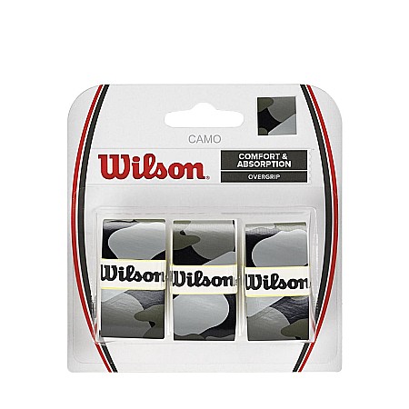 Overgrip - Wilson-Set 3 Overgripuri Camo Negru