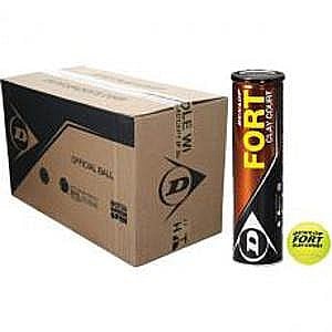 Mingi tenis - Dunlop Fort Clay Court Bax 18x4 Mingi Tenis de Camp