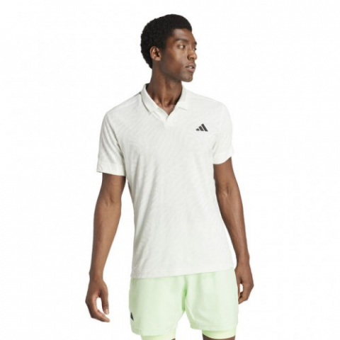 adidas A.O. Pro Airchill FreeLift Polo Tricou Tenis Barbati Crem, Negru [1]